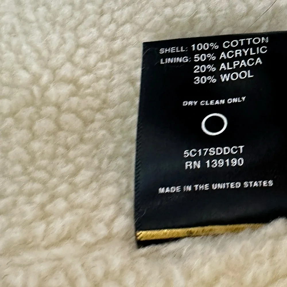 Fear Of God Holy Water Faux Shearling Denim Coat - Picture 11 of 15
